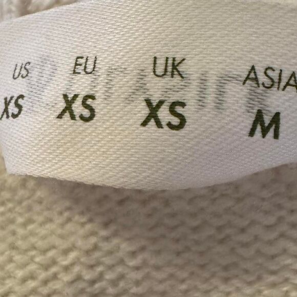 LILYSILK Women’s Wool Cashmere Sweater Off White Crewneck Pullover Size XS cozy - Picture 4 of 6